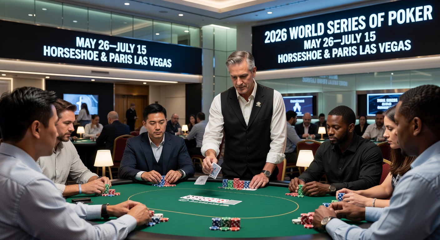 Chip stacks and tournament action from the Seminole Hard Rock Deep Stack Series