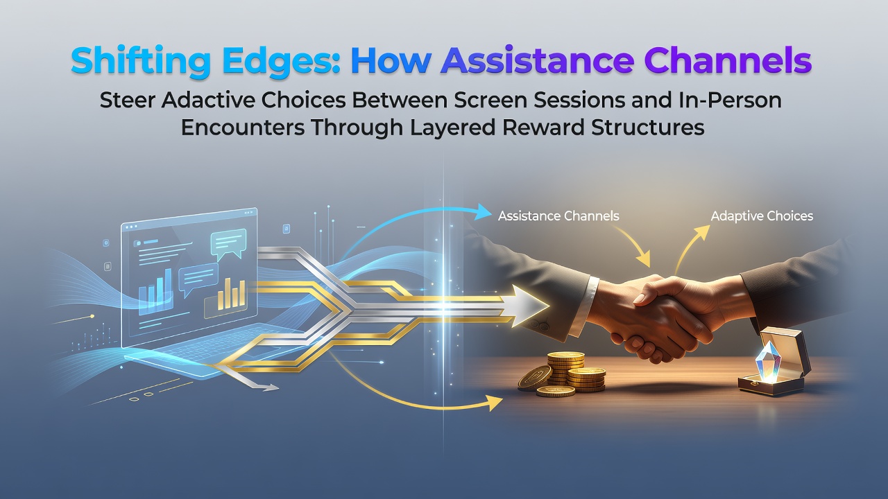 Poker players transitioning between mobile app sessions and live tournament tables with reward overlays