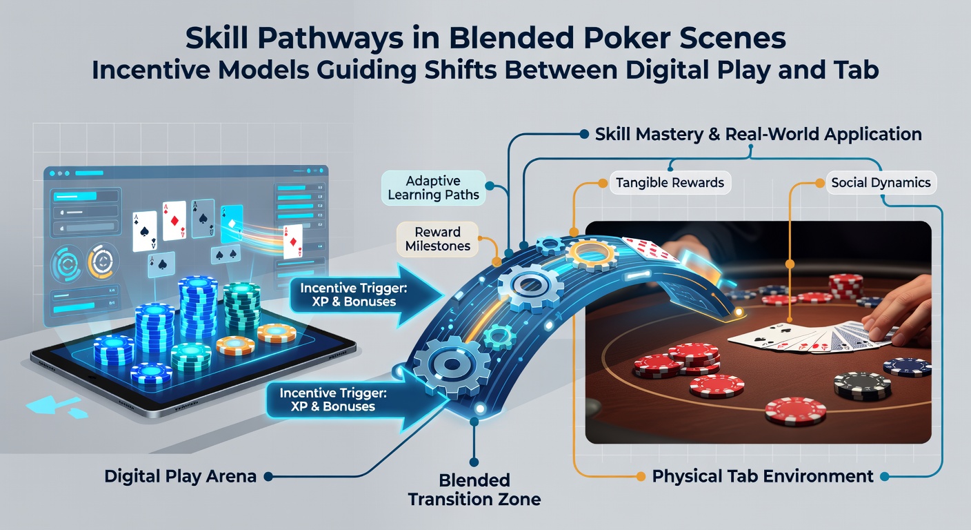 Detailed view of poker loyalty program dashboards and live tournament entry incentives